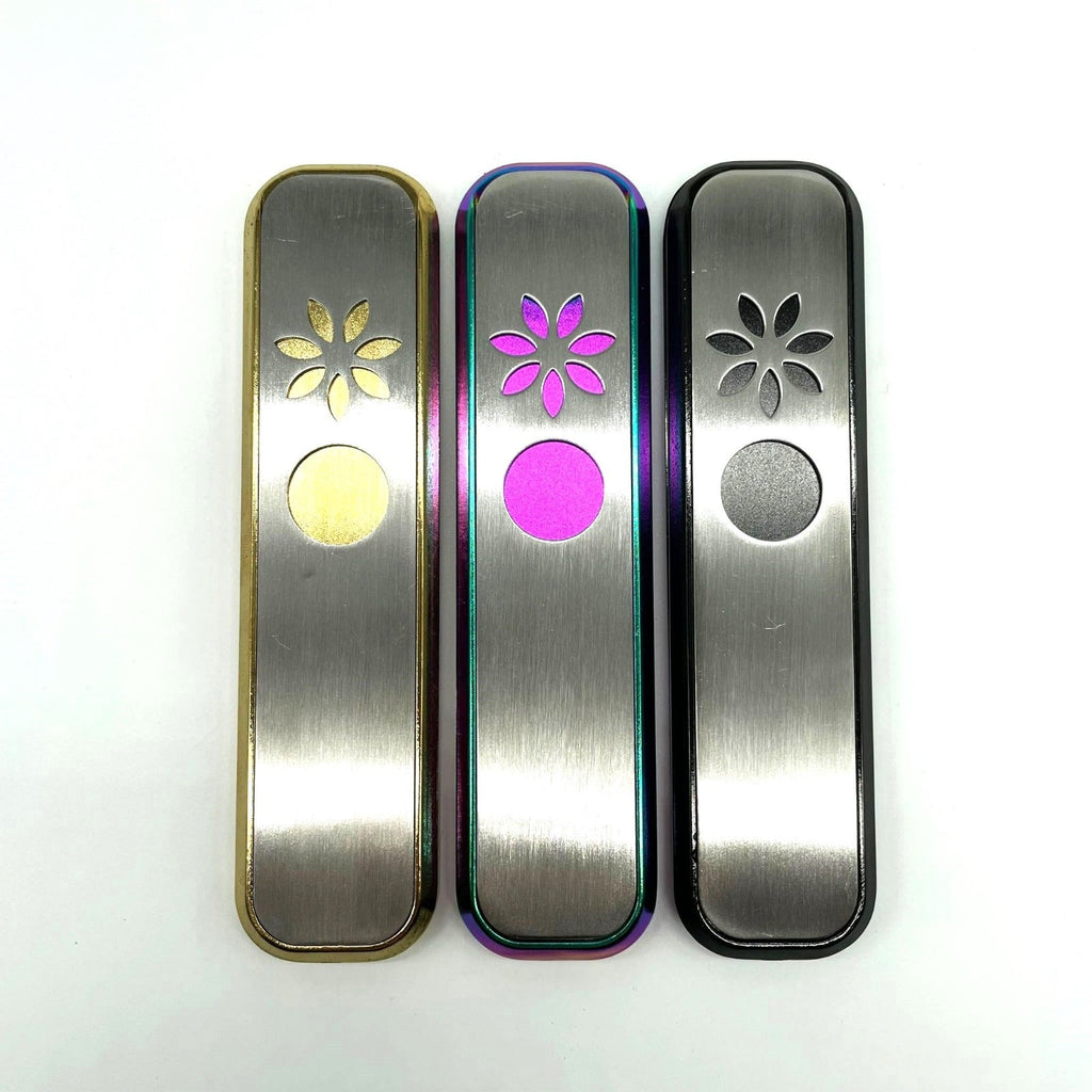 Classic Flat Metal Pipe For Dry Herb [PIP790]