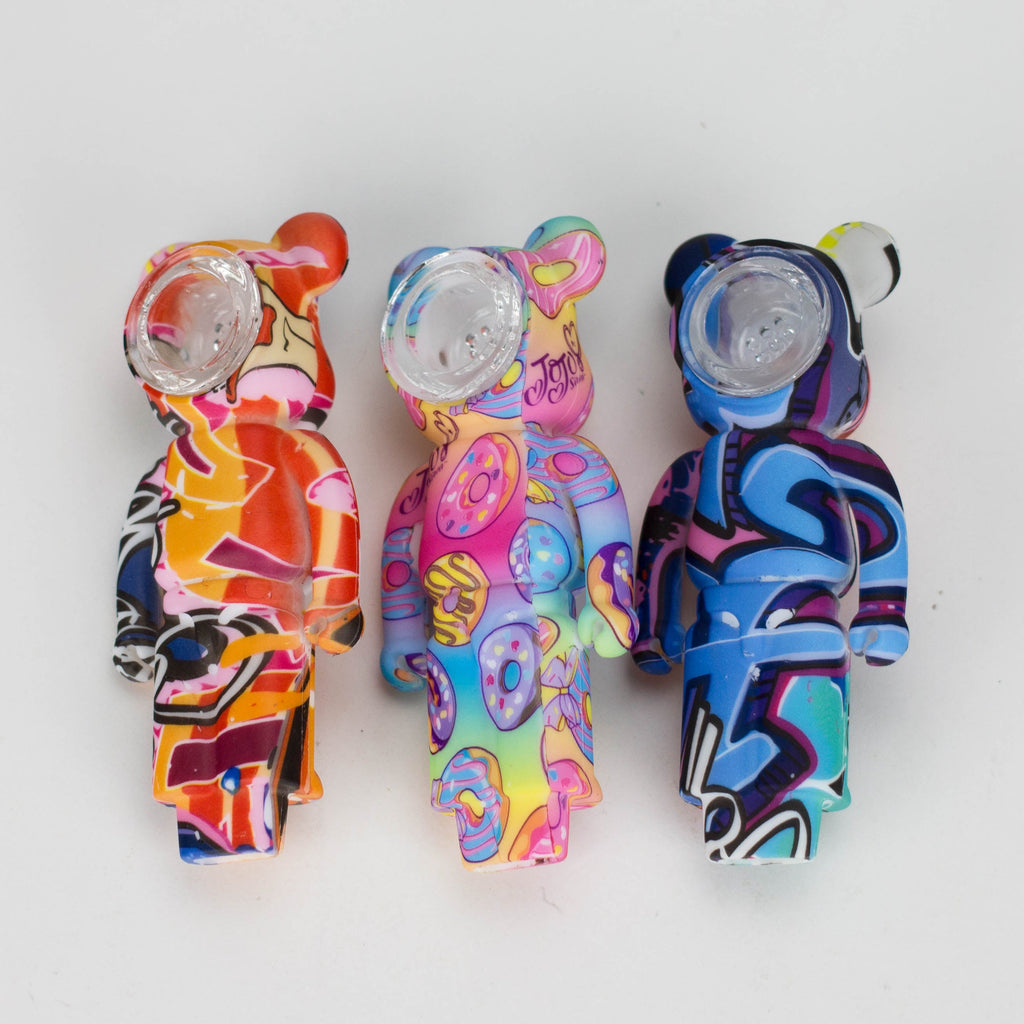 4" Gloomy Bear Hand Pipe [YS-354]