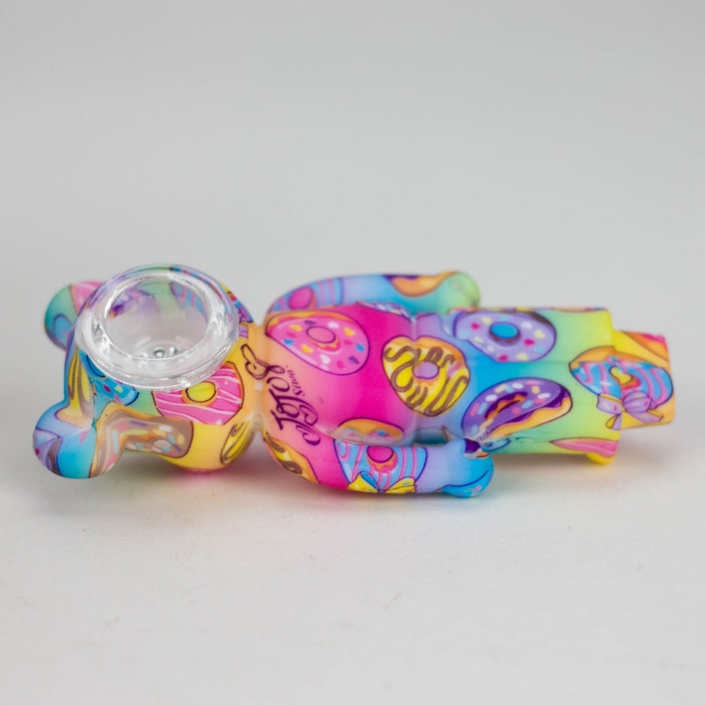 4" Gloomy Bear Hand Pipe [YS-354]
