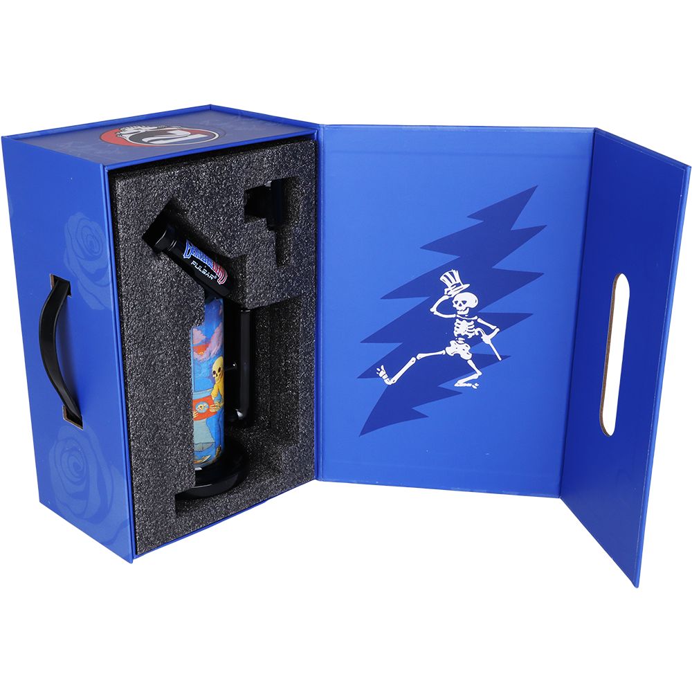 Grateful Dead x Pulsar Inside Print Water Pipe - 8.5" / Deadhead Dorm