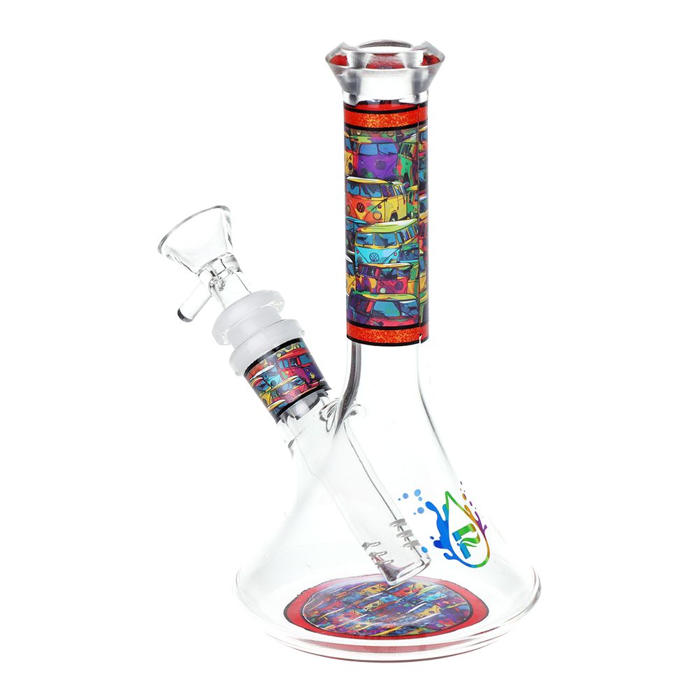 Pulsar Design Series Flared Beaker Glass Water Pipe
